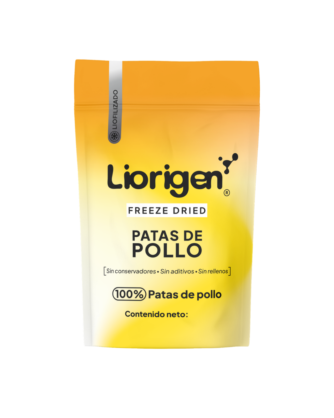 PATAS DE POLLO LIOFILIZADAS 80 g